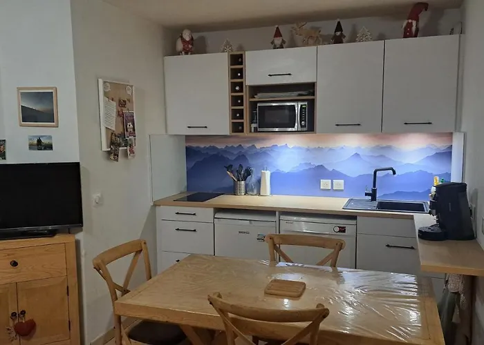 2 Avec Jardinet, Piscine Vue Sur La Montagne *